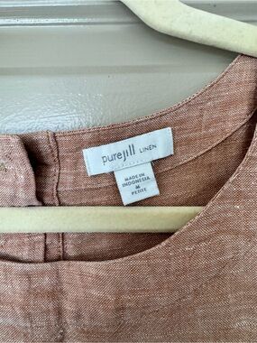 J Jill Linen Petite Women's Dress